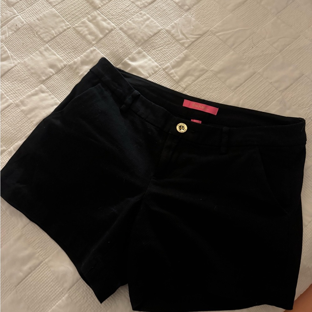 Lilly Pulitzer Black Shorts